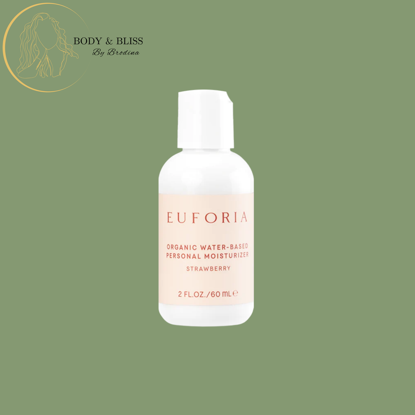 Water Based Personal Moisturizer - Organic Strawberry (1 LEFT)