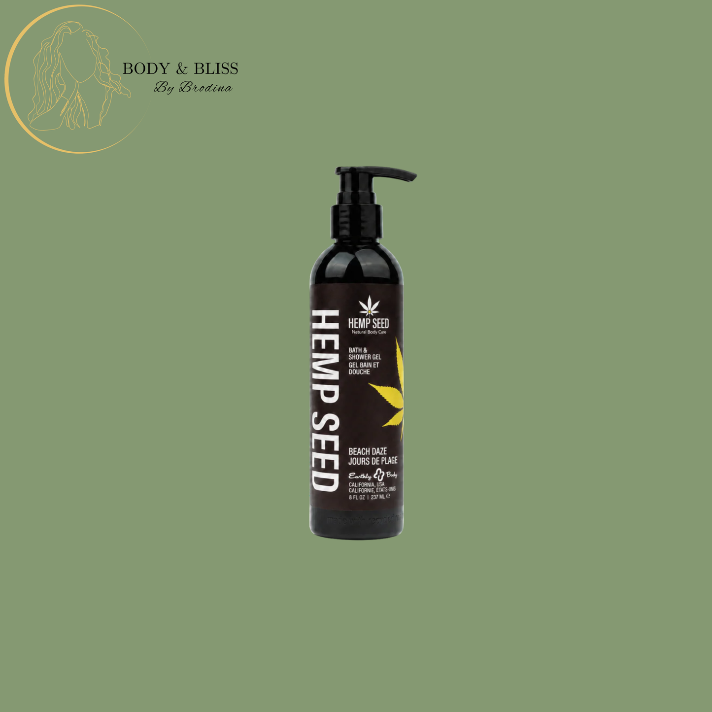 Hemp Seed Bath & Shower Gel