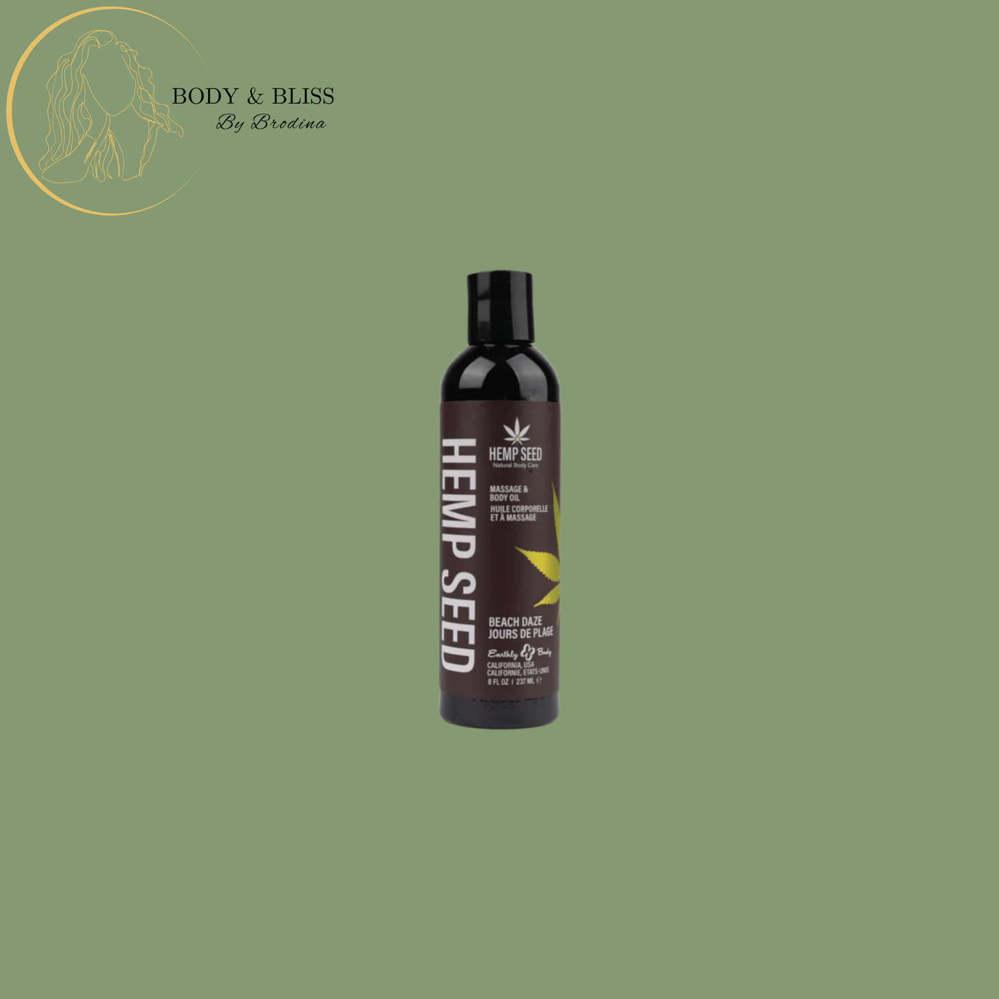 Hemp Seed Massage & Body Oil