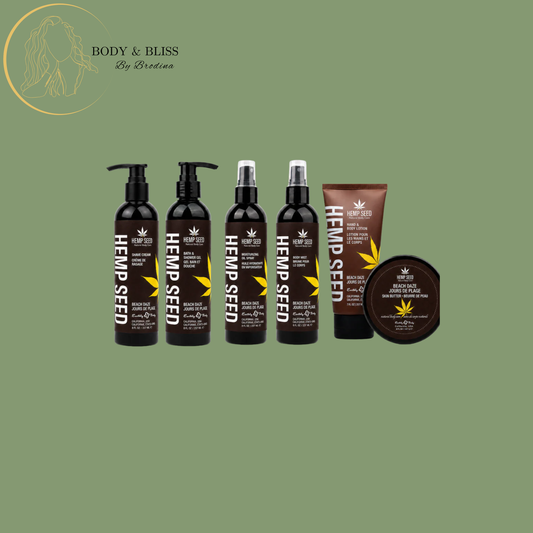 Hemp Seed Bath & Body Set
