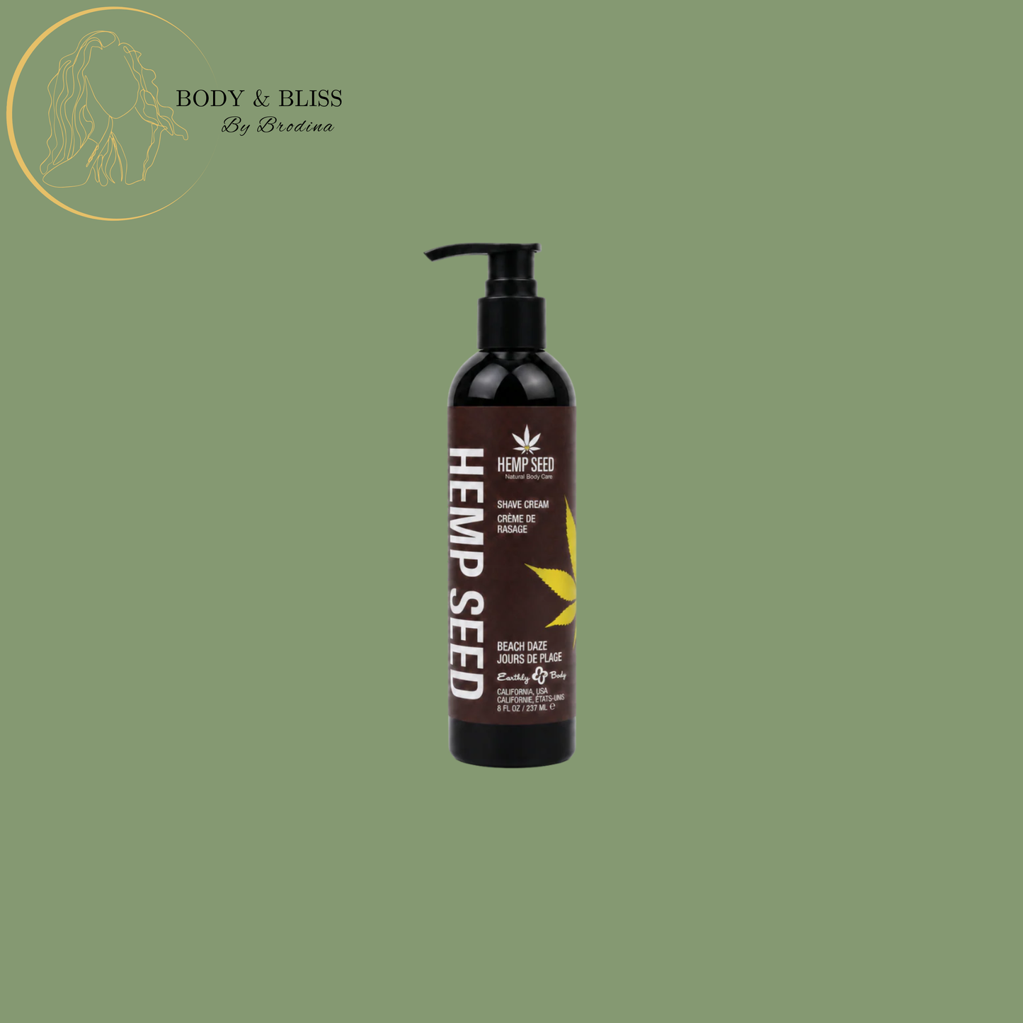 Hemp Seed Shave Cream