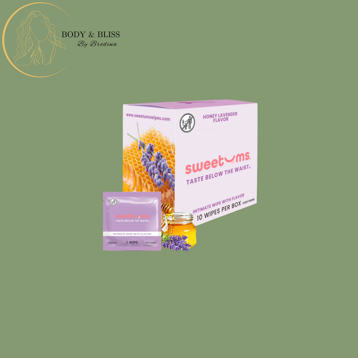 Flavored Wipes (For Her)