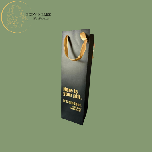 Wine Bag - "Alcohol & Poor Judgement"